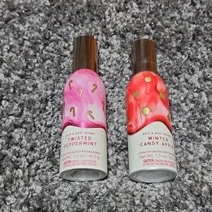 BATH & BODY WORKS WINTER CANDY APPLE & TWISTED PEPPERMINT ROOM SPRAY BUN…